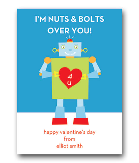 Stacy Claire Boyd - Children's Petite Valentine's Day Cards (Nuts And Bolts)